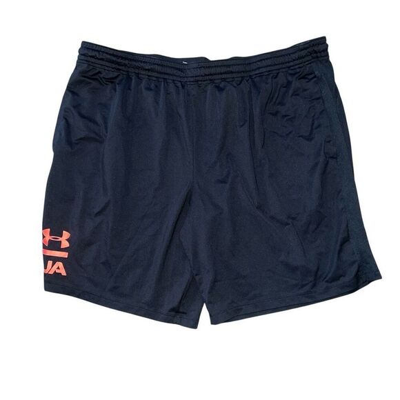 UNDER ARMOUR Black Drawstring Basketball Shorts Size 3XL - Picture 1 of 9